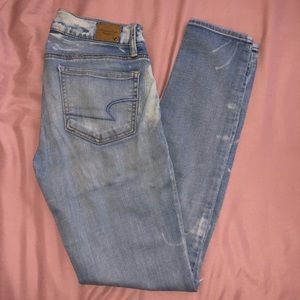 American Eagle low rise jeggings